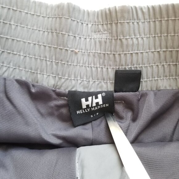 Helly Hansen Ski Pants Womens small Gray Nylon Pockets Water resistant FLAW - Picture 4 of 12